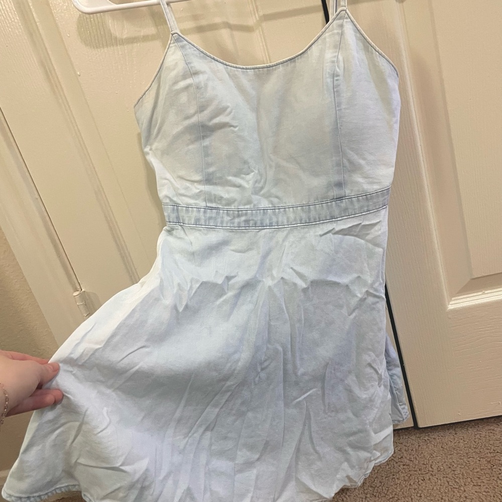 Denim dress